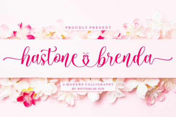 Hastone Brenda Font - Featured Image