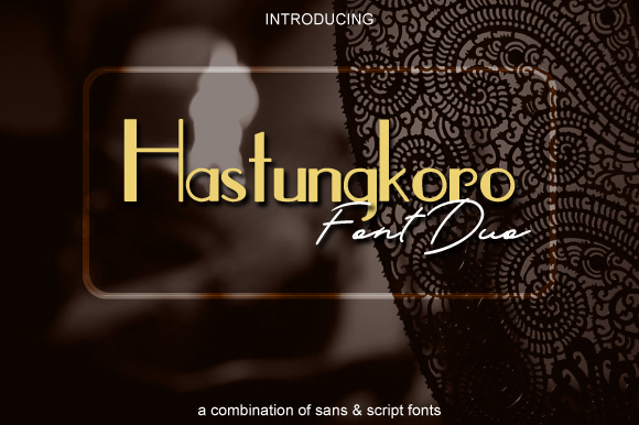 Hastungkoro Duo Font - Featured Image