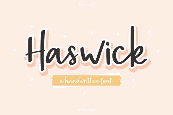Haswick Font - Featured Image