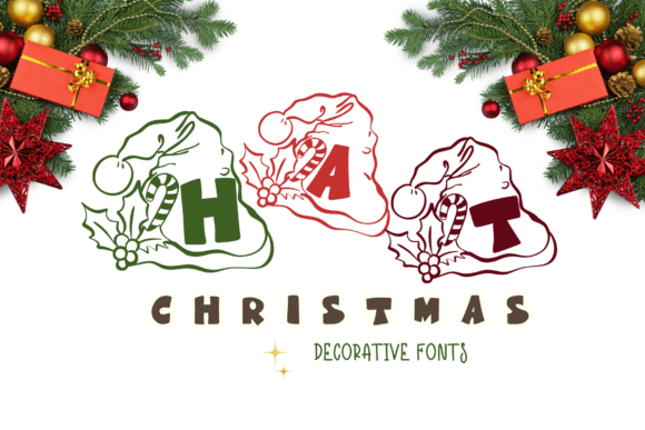 Hat Christmas Font - Featured Image