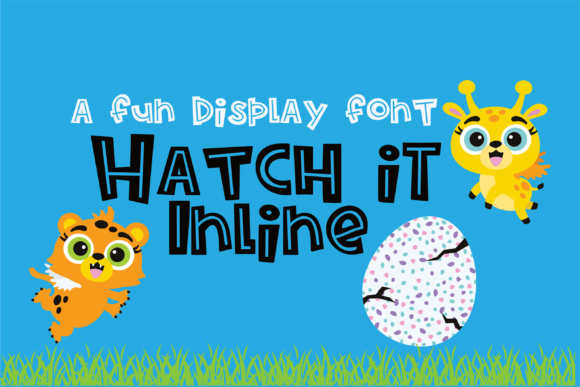 Hatch It Inline Font - Featured Image