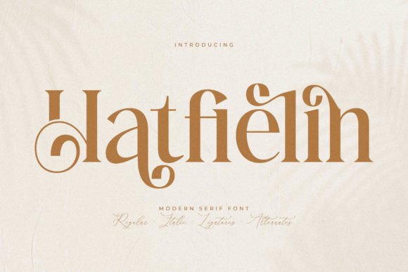 Hatfielin Font - Featured Image