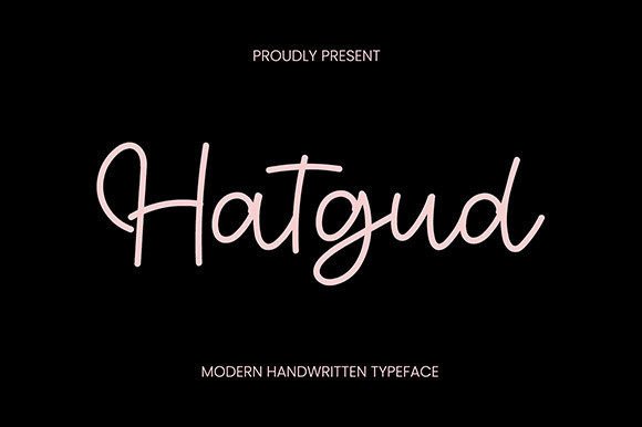 Hatgud Font - Featured Image