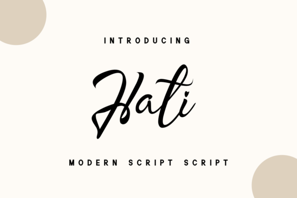 Hati Font - Featured Image