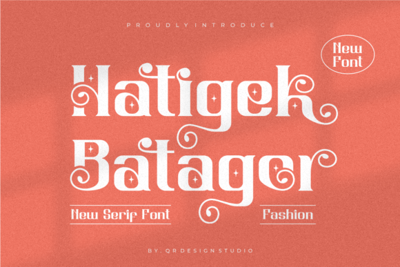 Hatigek Batagor Font - Featured Image
