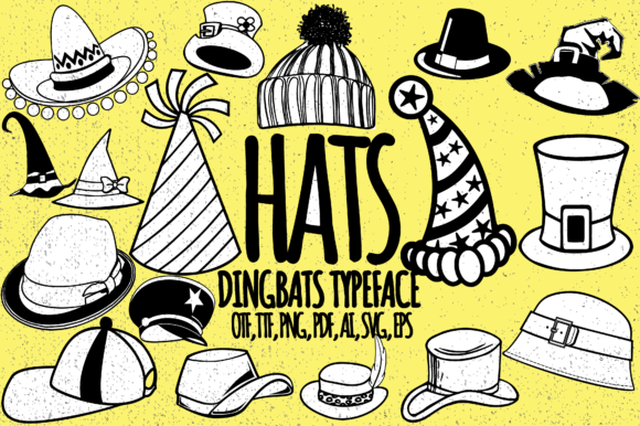 Hats Font - Featured Image