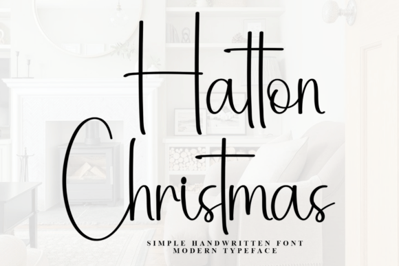 Hatton Christmas Font - Featured Image