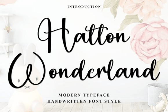 Hatton Wonderland Font - Featured Image