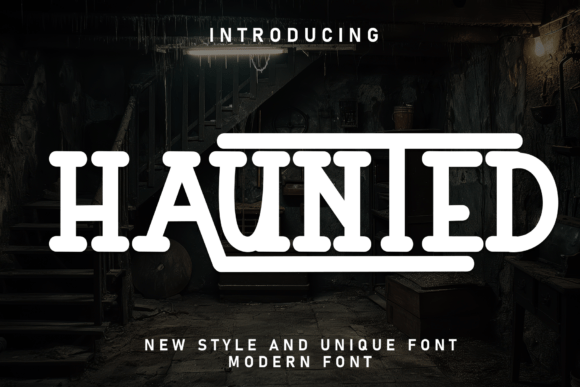 Haunted Font - Featured Image