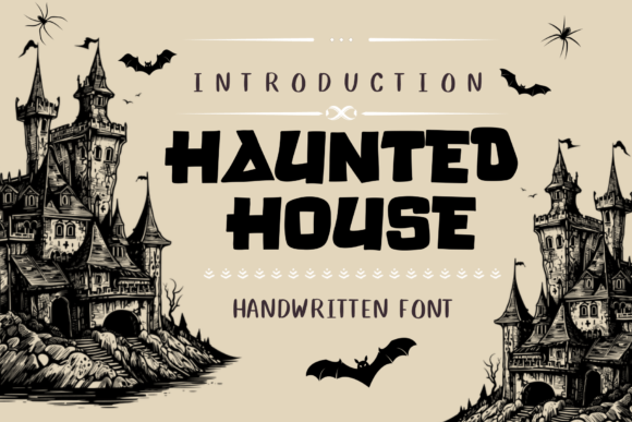 Haunted House Font - Featured Image