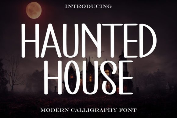 Haunted House Font - Featured Image