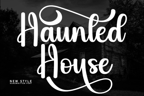 Haunted House Font - Featured Image