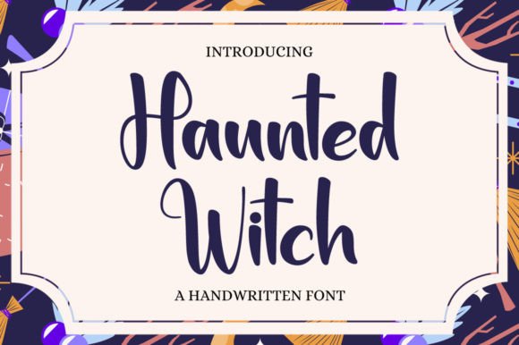 Haunted Witch Font - Featured Image