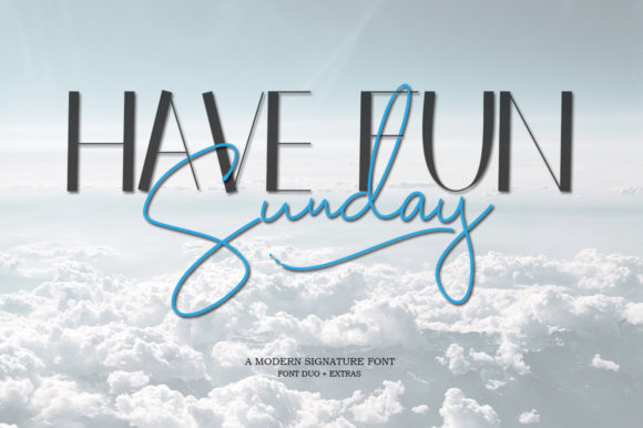 Have Fun Sunday Duo Font - Featured Image
