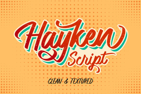 Hayken Script Font - Featured Image