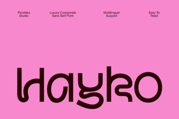 Hayko Font - Featured Image