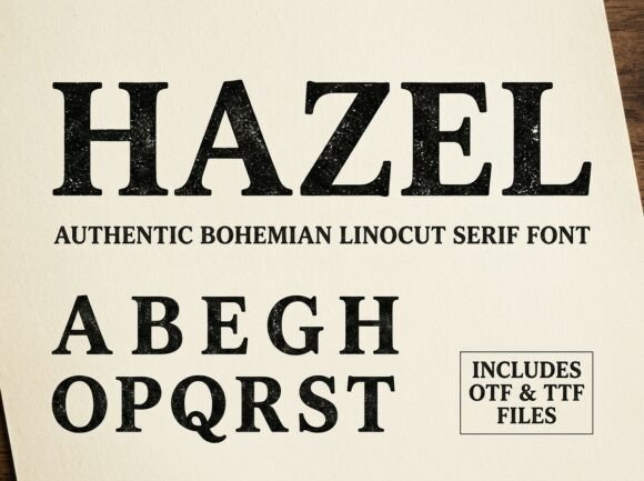 Hazel Font - Featured Image