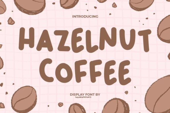 Hazelnut Coffee Font - Featured Image