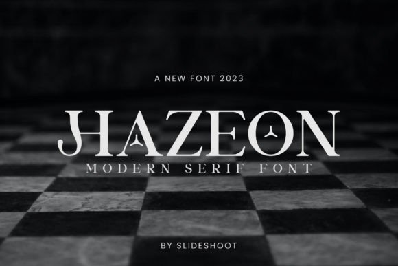 Hazeon Font - Featured Image