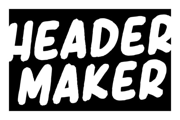 Header Maker Font - Featured Image