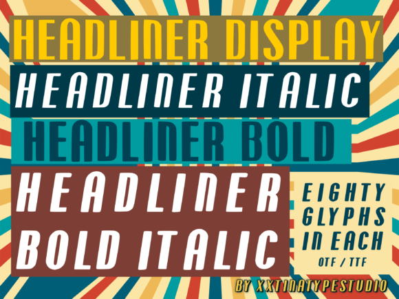 Headliner Font - Featured Image