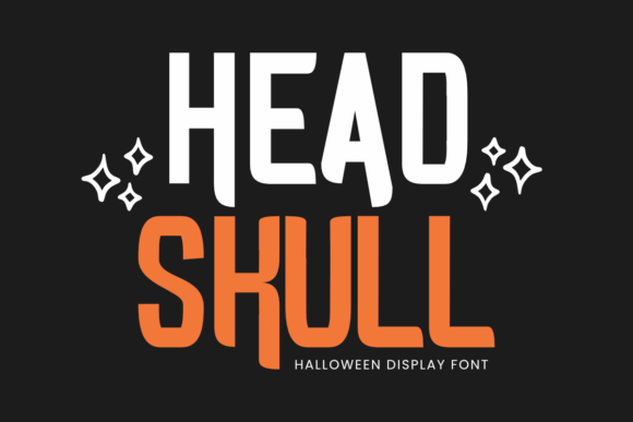 Headskull Regular Font - Featured Image