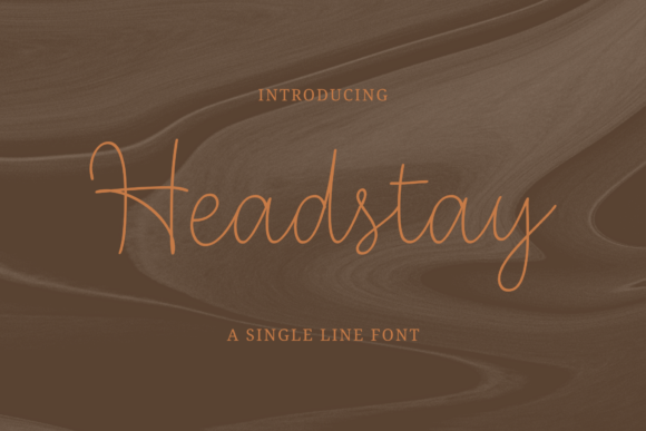 Headstay Font - Featured Image