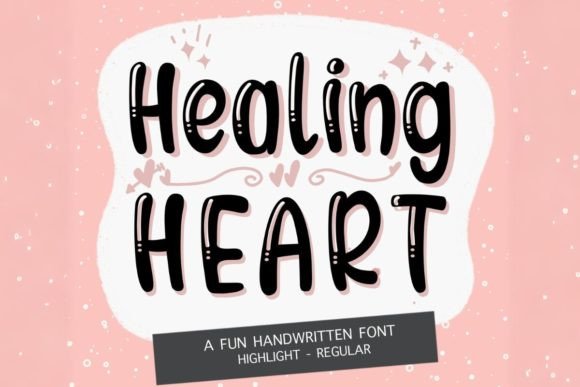 Healing Heart Font - Featured Image