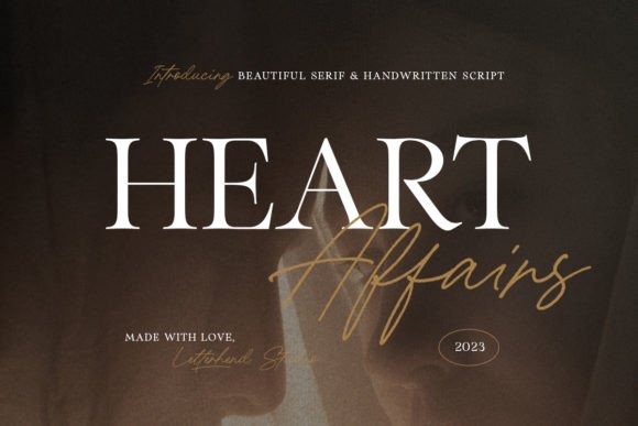 Heart Affairs  Font - Featured Image
