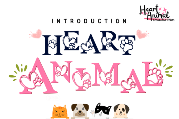 Heart Animal Font - Featured Image
