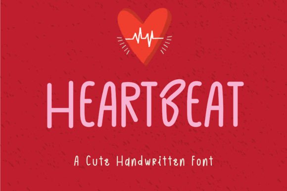 Heart Beat Font Font - Featured Image