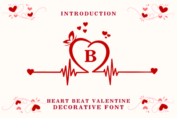 Heart Beat Valentine Font - Featured Image