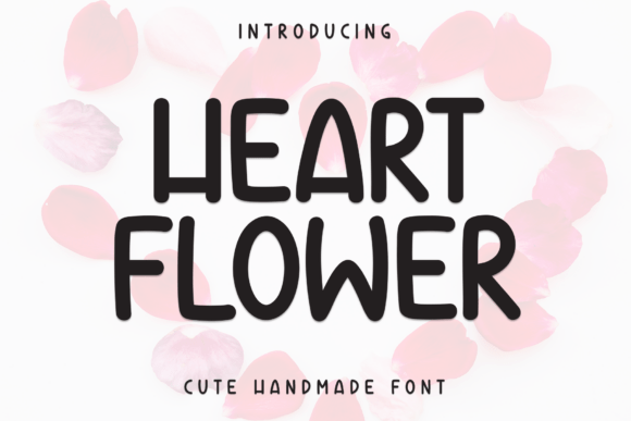 Heart Flower Font - Featured Image