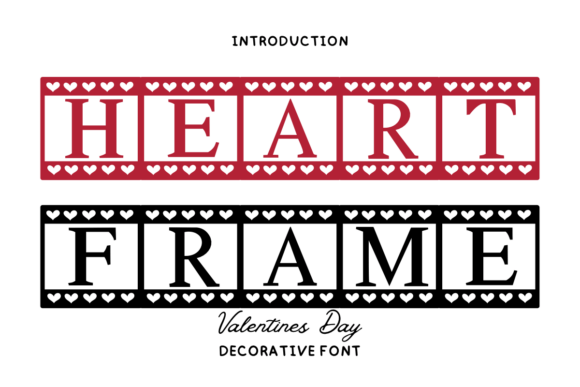 Heart Frame Font - Featured Image