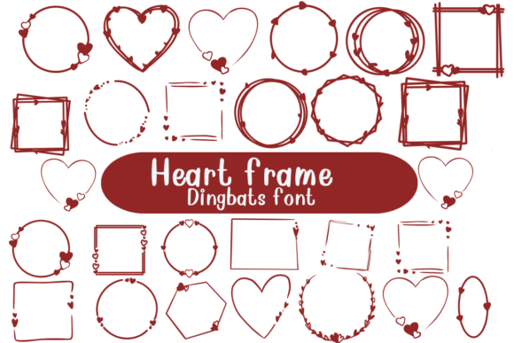 Heart Frame Font - Featured Image