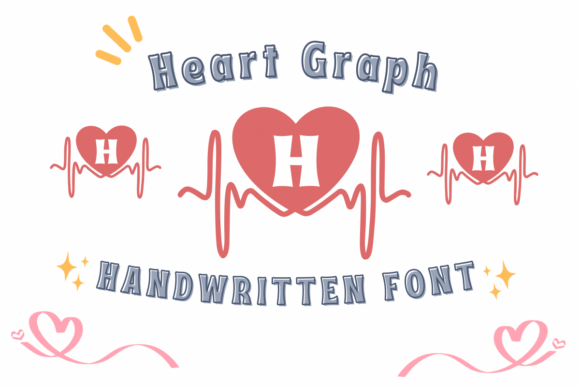 Heart Graph Font - Featured Image