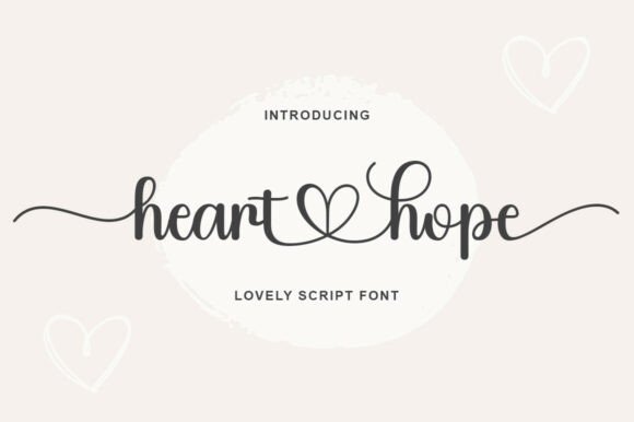 Heart Hope Font - Featured Image