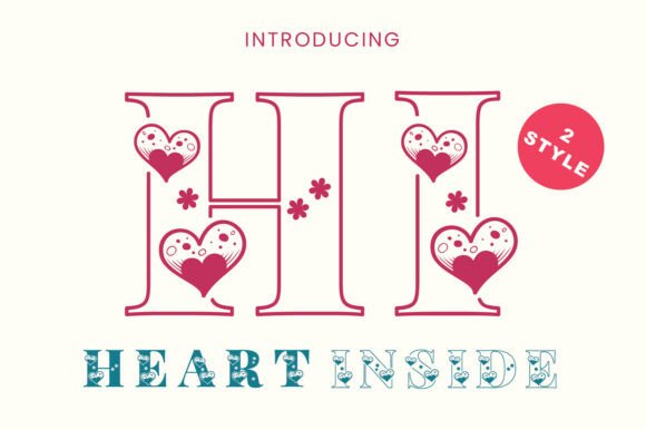 Heart Inside Font - Featured Image