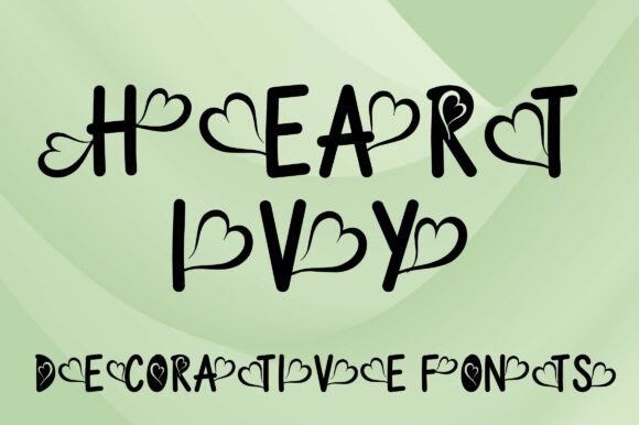 Heart Ivy Font - Featured Image