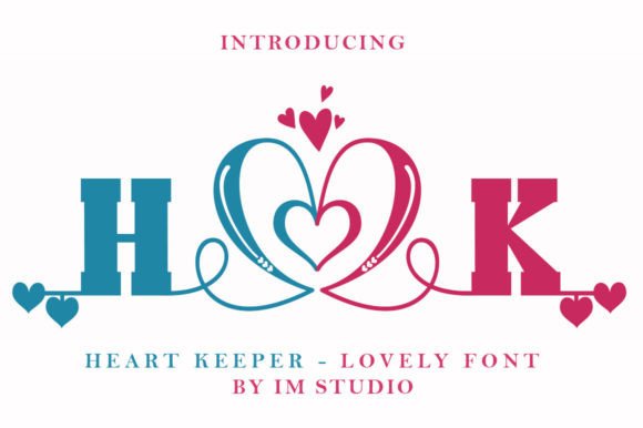 Heart Keeper Font - Featured Image