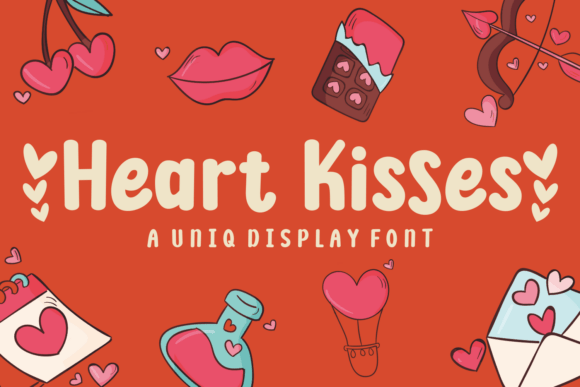 Heart Kisses Font - Featured Image