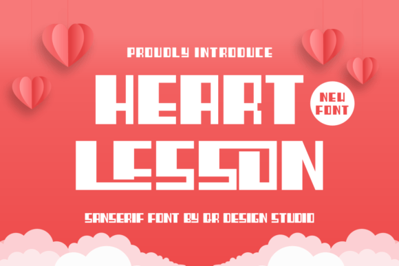 Heart Lesson Font - Featured Image