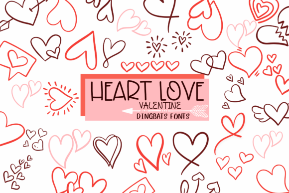 Heart Love Valentine Font - Featured Image