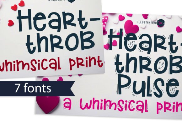 Heart Throb Font - Featured Image