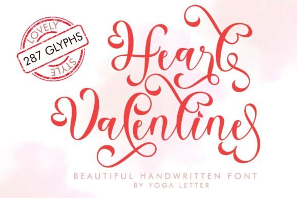 Heart Valentine Font - Featured Image
