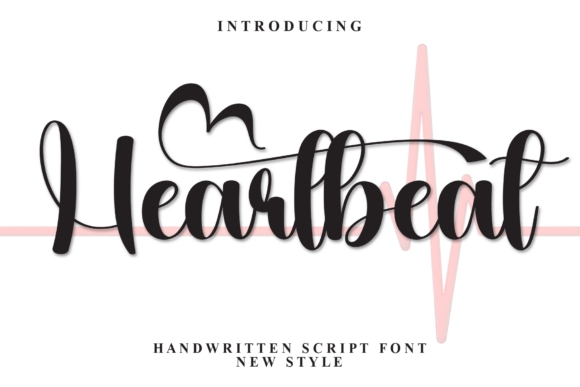 Heartbeat Font - Featured Image