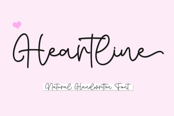 Heartline Font - Featured Image