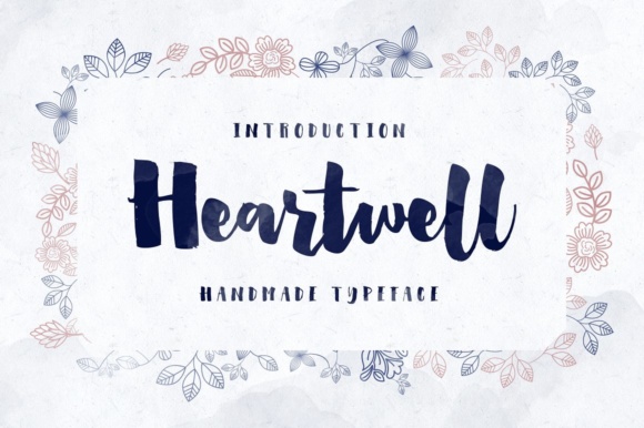 Heartwell Font - Featured Image