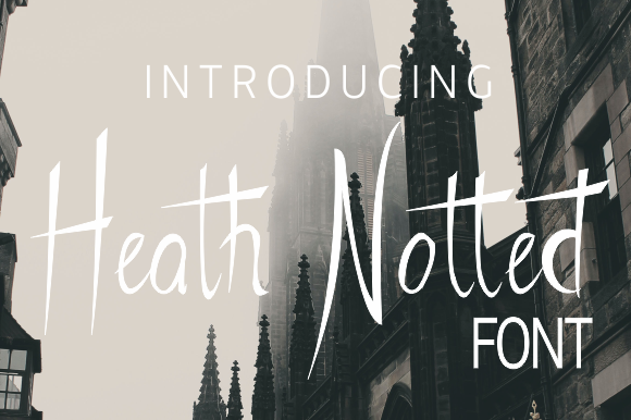 Heath Notted Font - Featured Image
