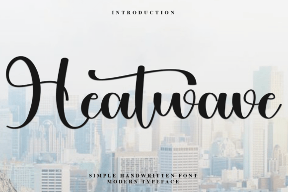 Heatwave Font - Featured Image